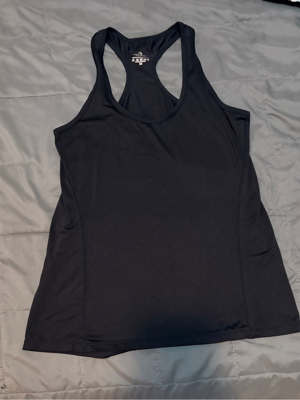 ICYZONE RACERBACK BLACK- size medium